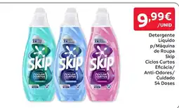 Amanhecer Detergente Líquido p/Máquina de Roupa Skip promoção