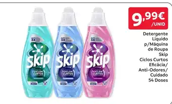 Amanhecer Detergente Líquido p/Máquina de Roupa Skip promoção