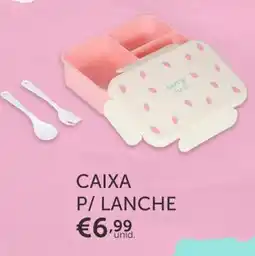 Note! Caixa p/ lanche promoção