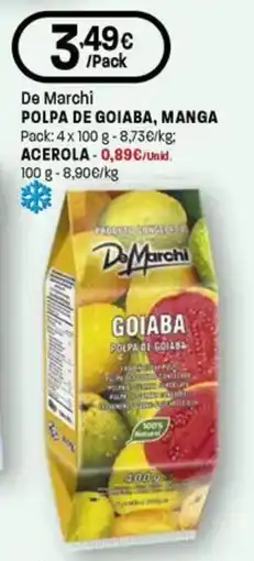 Intermarché De marchi polpa de goiaba, manga promoção