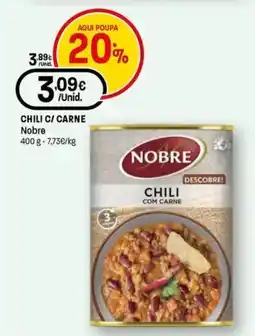Intermarché Chili c/ carne nobre promoção