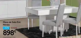Hiper Centro do Móvel Mesa de Sala Ext. Pérola promoção