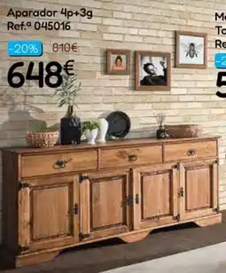 Hiper Centro do Móvel Aparador 4p+3g promoção