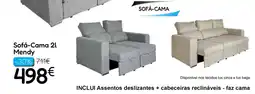 Hiper Centro do Móvel Sofá-Cama 2l Mendy promoção
