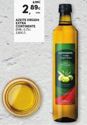 Continente Azeite Virgem Extra Continente 0.75L promoção