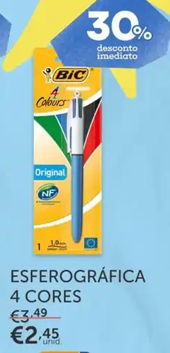 Note! Esferográfica 4 cores promoção