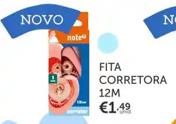 Note! Fita corretora 12m promoção