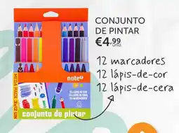 Note! Conjunto de pintar promoção