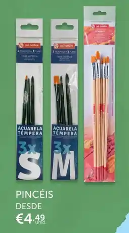 Note! Pincéis promoção
