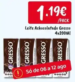 Ponto Fresco Leite Achocolatado Gresso promoção