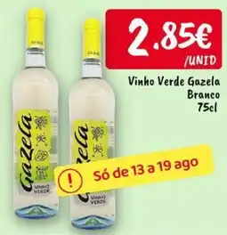 Ponto Fresco Vinho Verde Gazela Branco promoção