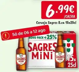 Ponto Fresco sagres mini promoção