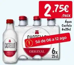 Ponto Fresco Água Castelo Original promoção
