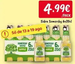 Ponto Fresco Somersby mini apple promoção