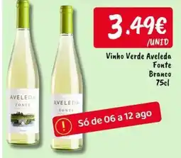 Ponto Fresco Vinho Verde Aveleda Fonte Branco promoção