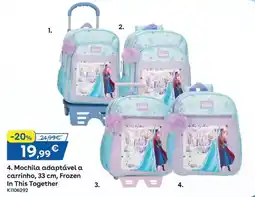 Toys R Us Mochila adaptável a carrinho, Frozen In This Together promoção
