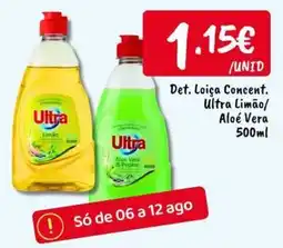 Ponto Fresco Ultra det. loça concentrado limão aloe vera promoção