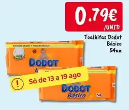 Ponto Fresco Toalhitas dodot básico promoção