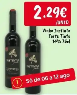 Ponto Fresco Vinho Instinto Forte Tinto promoção