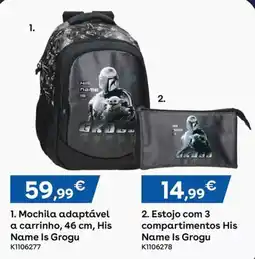 Toys R Us Mochila adaptável a carrinho His Name Is Grogu promoção