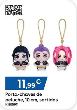 Toys R Us Kpop demon hunters porta-chaves de peluche promoção