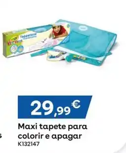 Toys R Us Tappetone maxi tapete para colorir e apagar promoção