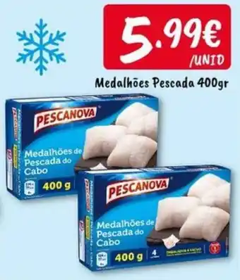 Ponto Fresco Medalhões de Pescada do Cabo Pescanova promoção