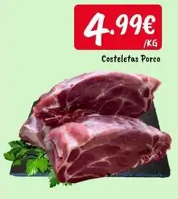 Ponto Fresco Costeletas Porco promoção