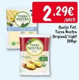 Ponto Fresco Queijo Fat. Terra Nostra Original/Light promoção