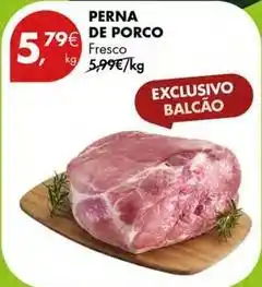 Pingo Doce Perna de porco promoção