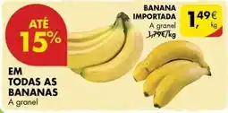 Pingo Doce A+ - banana importada promoção