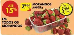 Pingo Doce Em todos os morango promoção