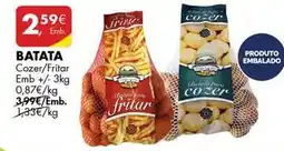 Pingo Doce Batata promoção