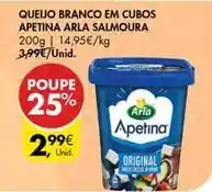 Pingo Doce Queijo branco em cubos apetina promoção