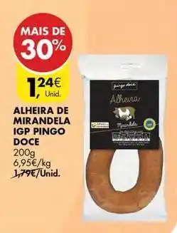 Pingo Doce Pingo doce - alheira de mirandela igp promoção