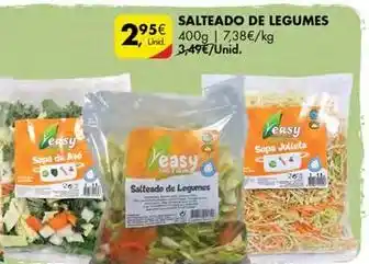 Pingo Doce Salteado de legumes promoção