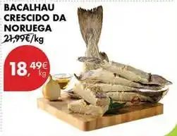 Pingo Doce Bacalhau crescido da noruega promoção
