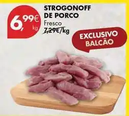 Pingo Doce Strogonoff de porco promoção