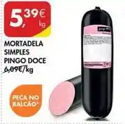 Pingo Doce Pingo doce - mortadela simples promoção