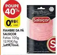 Pingo Doce Fiambre da pa promoção
