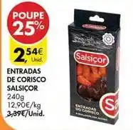 Pingo Doce Entradas de corisco promoção