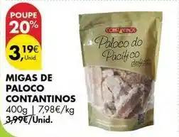 Pingo Doce Migas de paloco promoção