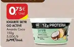 Pingo Doce Skyr - iogurte go active promoção