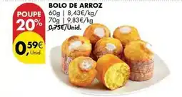 Pingo Doce Bolo de arroz promoção