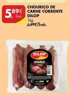 Pingo Doce Chourico de carne corrente promoção