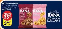 Pingo Doce Rana - kit de massa promoção