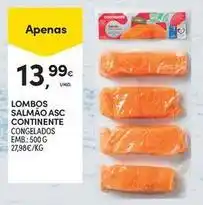 Continente Bom dia Continente - lombos salmão asc promoção