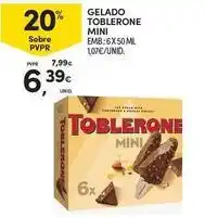 Continente Bom dia Toblerone - gelado mini promoção