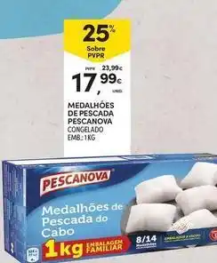 Continente Bom dia Pescanova - medalhões de pescada promoção