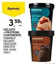 Continente Bom dia Continente - gelado + proteina promoção